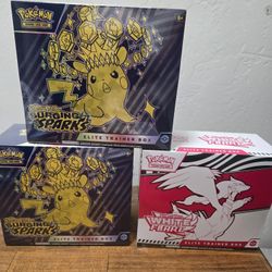 Surging Sparks / White Flare ETB's