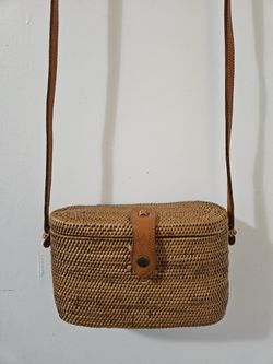 Hawaiian Wicker Purse