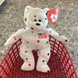 1993 Teenie Beanie Babies Glory The Bear