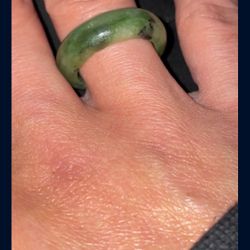 Beautiful Nephrite Jade Ring Size 5