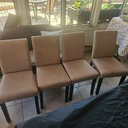 Kitchen chair set of 4