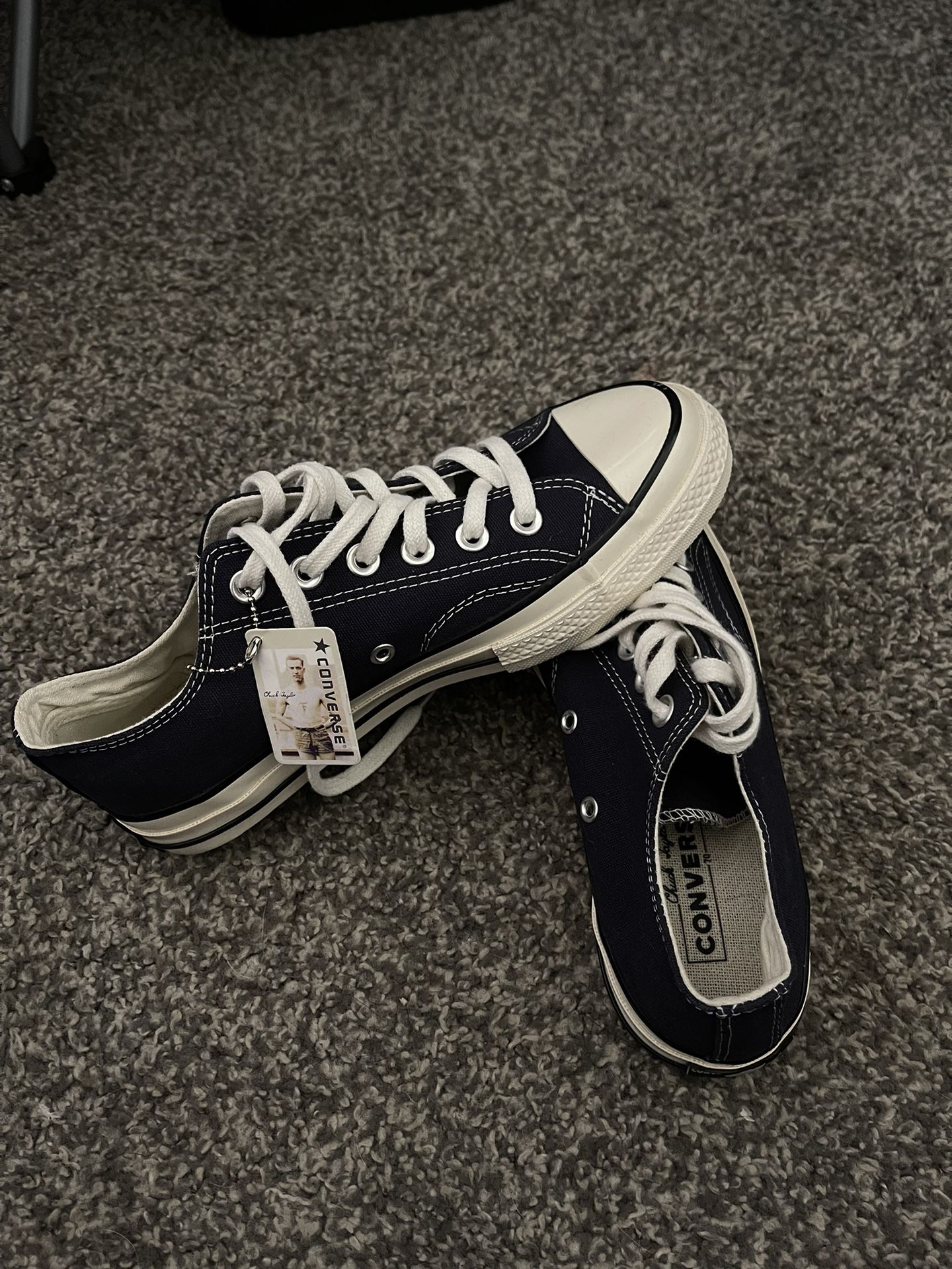 Navy Converse