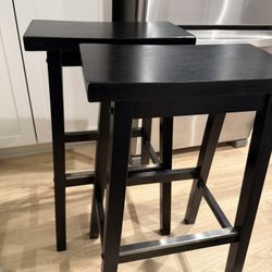 For Sale - Set of Two Black Barstools