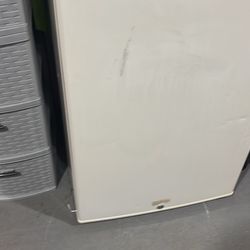 hair mini Fridge Decent Shape Works Great. 50 Bucks.