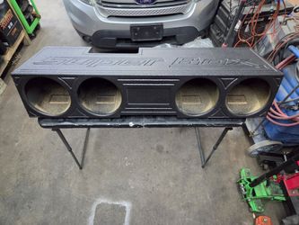 2019-2026 Silverado Sierra Quad 10" Subwoofer Box Pro Fab
