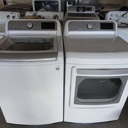 LG Washer and gas dryer working 3 Month Warranty we Deliver