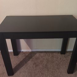 Black Wood Desk 