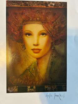 Csaba Markus Kapricianna Signed Art Print