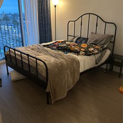 IKEA Sagstua Queen Bed frame 