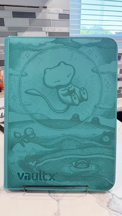 Vaultx laser engraved, 9 pocket binders for sale!!