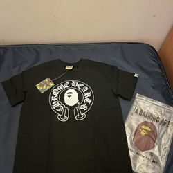 BABY MILO BAPE X CHROME HEARTS