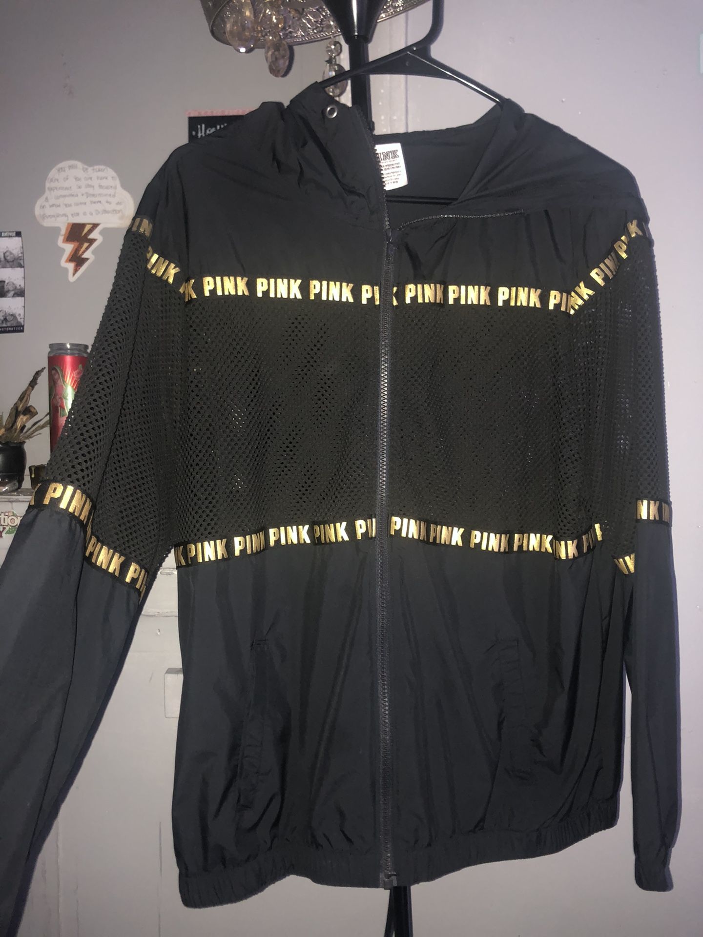 Size S PINK Rain Jacket