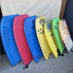 Variety of Boogie Boards