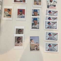 1989 Bowman Reprint Lot (17 Cards)
