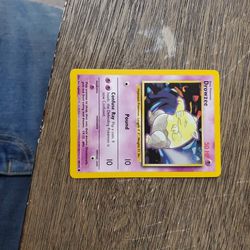 1998 Pokemon Drowzee Card