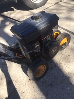 McLane Motor edger blade Briggs engine just cleaned