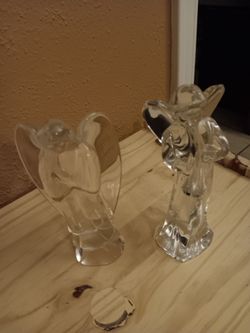 2 Baccarat Crystal angels