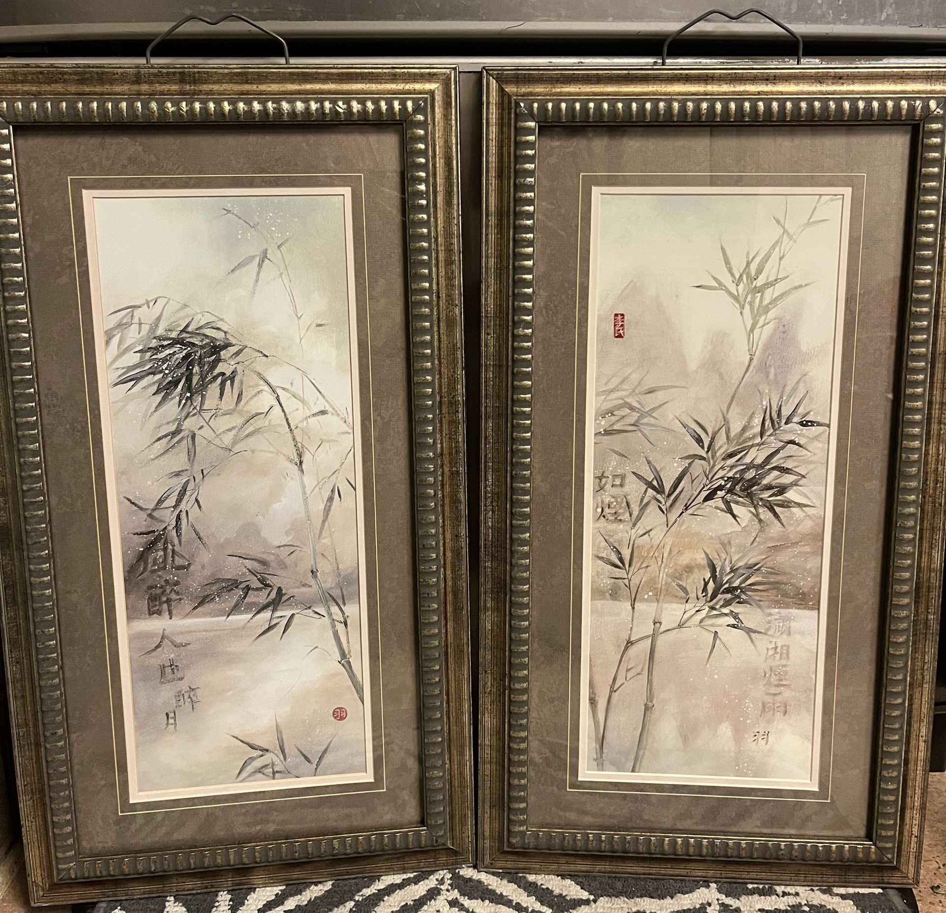 2 Antique Su Yue Lee - Bamboo Nature Impressions