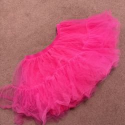 New hot neon pink tutu Chrinolin skirt costume festival rave cosplay plus size 