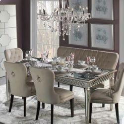 Beautiful Z Gallery, Mirror, Dining Table, (Table Only).