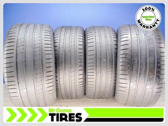 4 PIRELLI P ZERO TM PZ4 RSC RFT XL 315/35R21 & 275/40R21 USED TIRES 7.3/32 TREAD