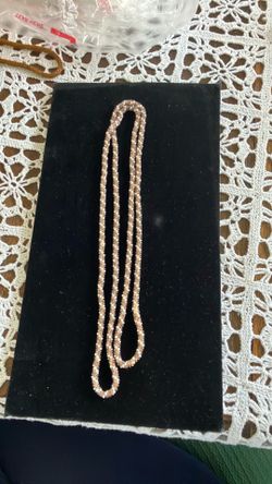 Vtg seed bead 24” necklace