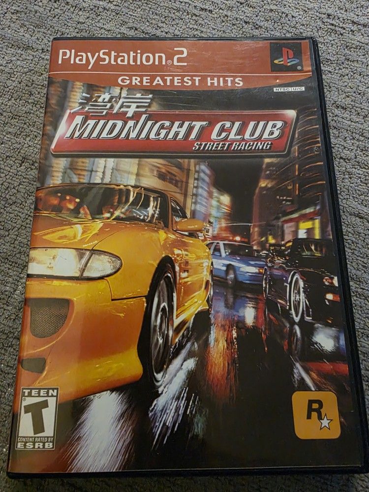 PS2 Midnight Club: Street Racing for PlayStation 2 *CIB*