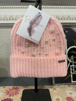 Jessica Simpson Women's Warm Cozy Knit Cuffed Beanie Hat