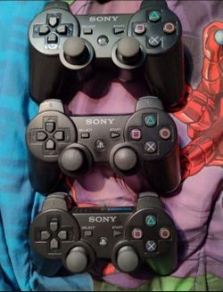 PS3 dualshock wireless controllers, $35 each