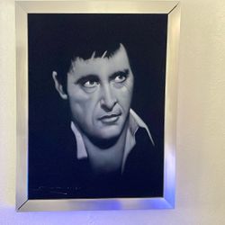 Scarface Velvet Poster 