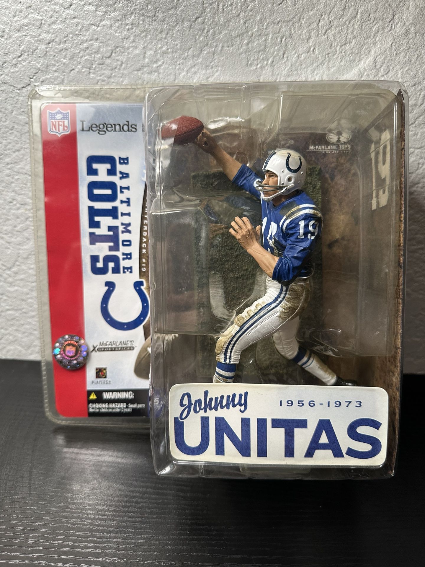 Johnny Unitas NFL Legends Mcfarlane Series 2 Figure Colts