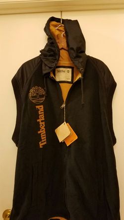 TIMBERLAND, Black fleece Vest