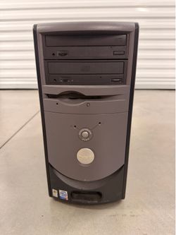 Vintage Dell Dimension 2350 PC Tower Intel Pentium 4 Windows XP Home COA Retro Gaming