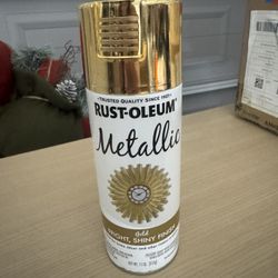 Rust -oleum Gold Spray Paint 