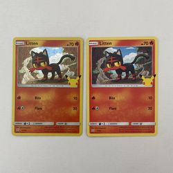 Pokemon Litten Holo Card | McDonalds