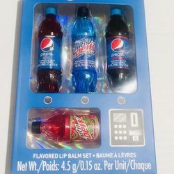 Mini Chapstick Mountain Dew Pepsi