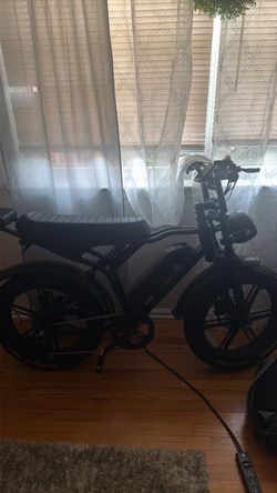 E-bike, helmet, and bike lock