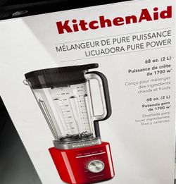 NEW KitchenAid Pure Power Blender 68oz Empire Red - NIB