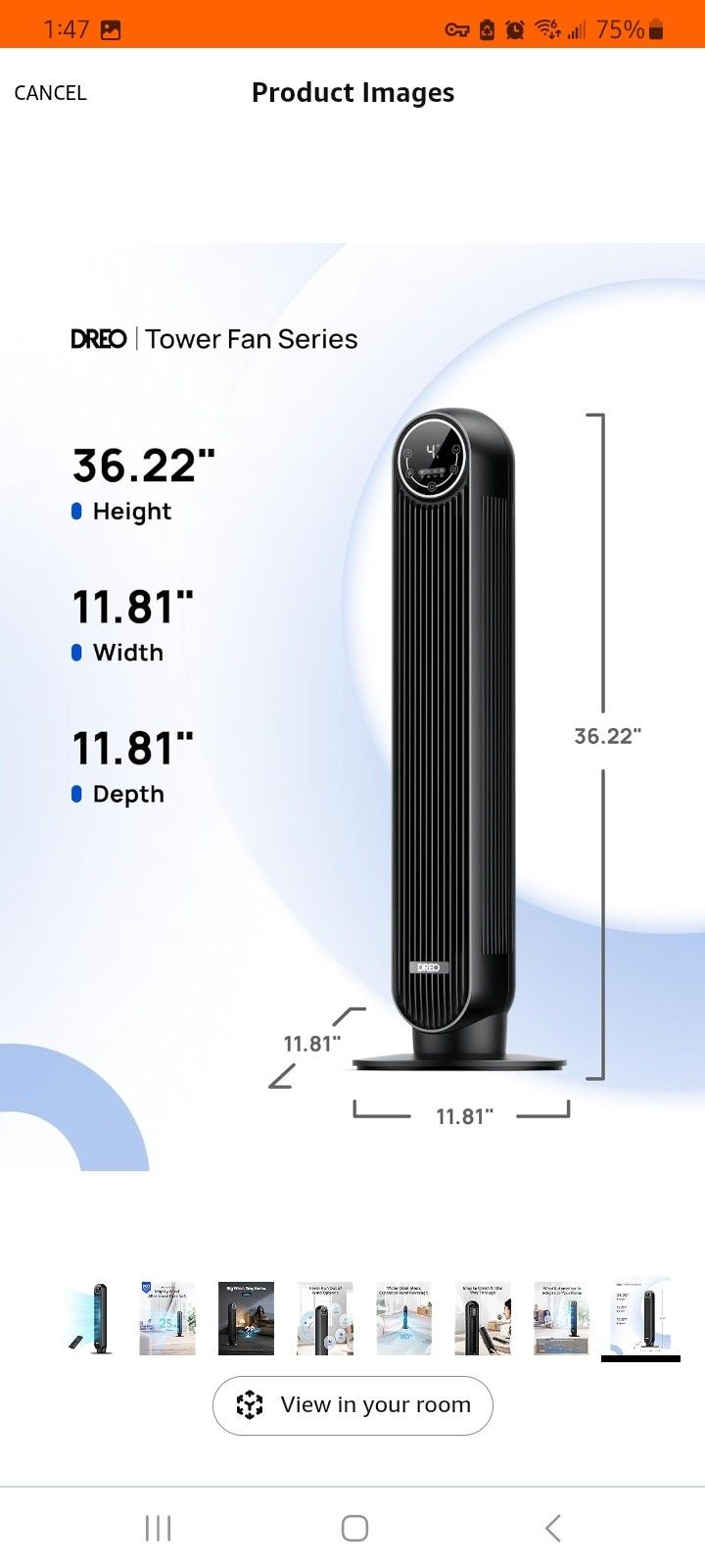 Tower Fan