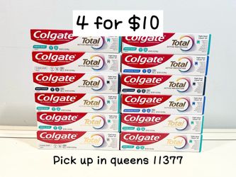 Colgate Total Toothpaste 5.1oz -4 for $10