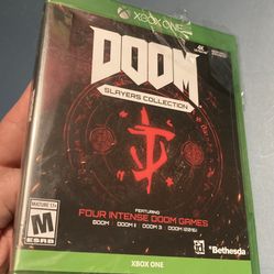 DOOM Slayers Collection BRAND NEW SEALED for Xbox One / X video game console system Four Games