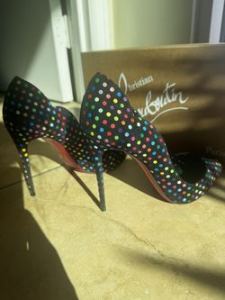 Christian Louboutin Polka Dot Pumps