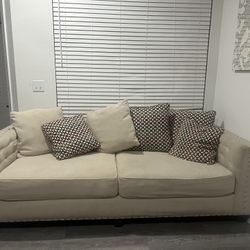 Couch and love seat