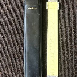 Pickett micro line slide rule