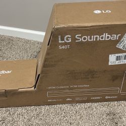 S40T LG Soundbar For TV with Dolby Audio (Brand New) 