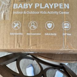 Baby/Toddler Playpen 