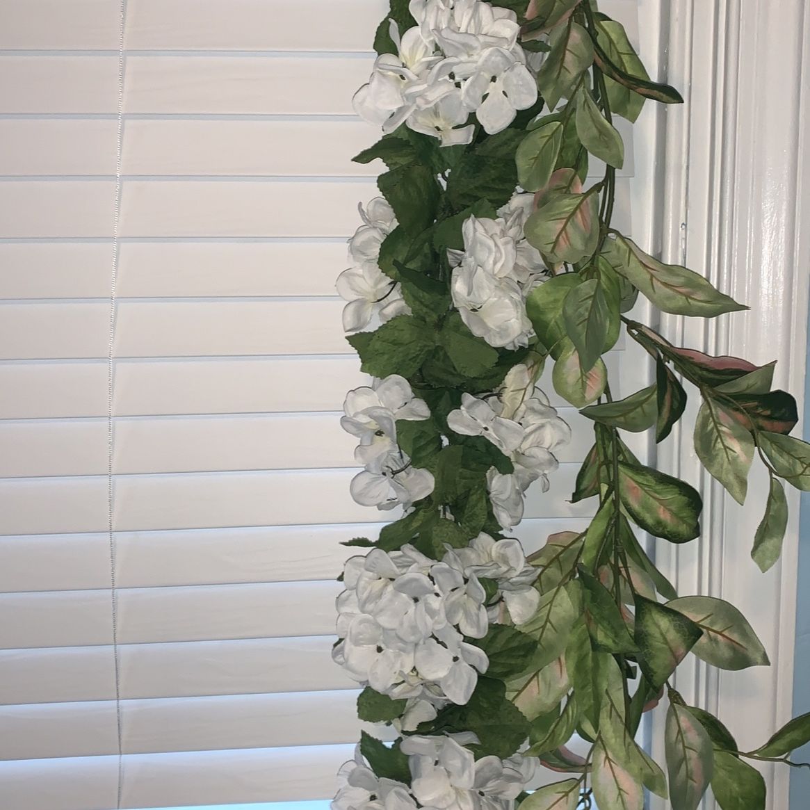 Ashland Garland 6 Ft Tall Flowers White Flower Decor Fake Flower Party Wedding Vine