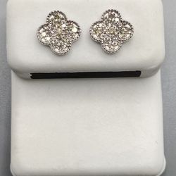 Gold With Diamond Earrings 0.23CTW