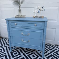 Coastal Thomasville Faux Bamboo Dresser, Buffet, Entryway Table Or Nightstand. Delivery Available 