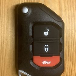 Jeep rubicon key, Jeep gladiator key, Jeep sahara key, Jeep mojave key 